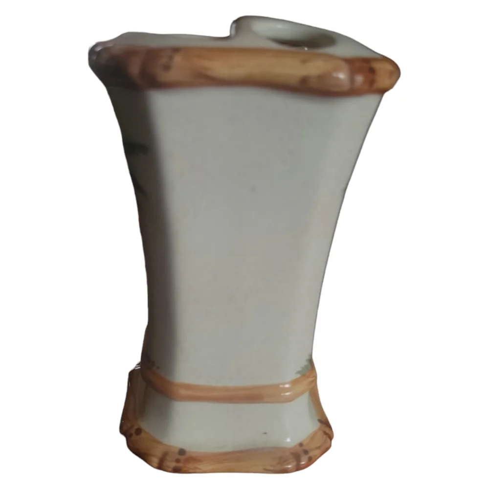 Vtg Toothbrush Holder Spring Maid Palm Breeze